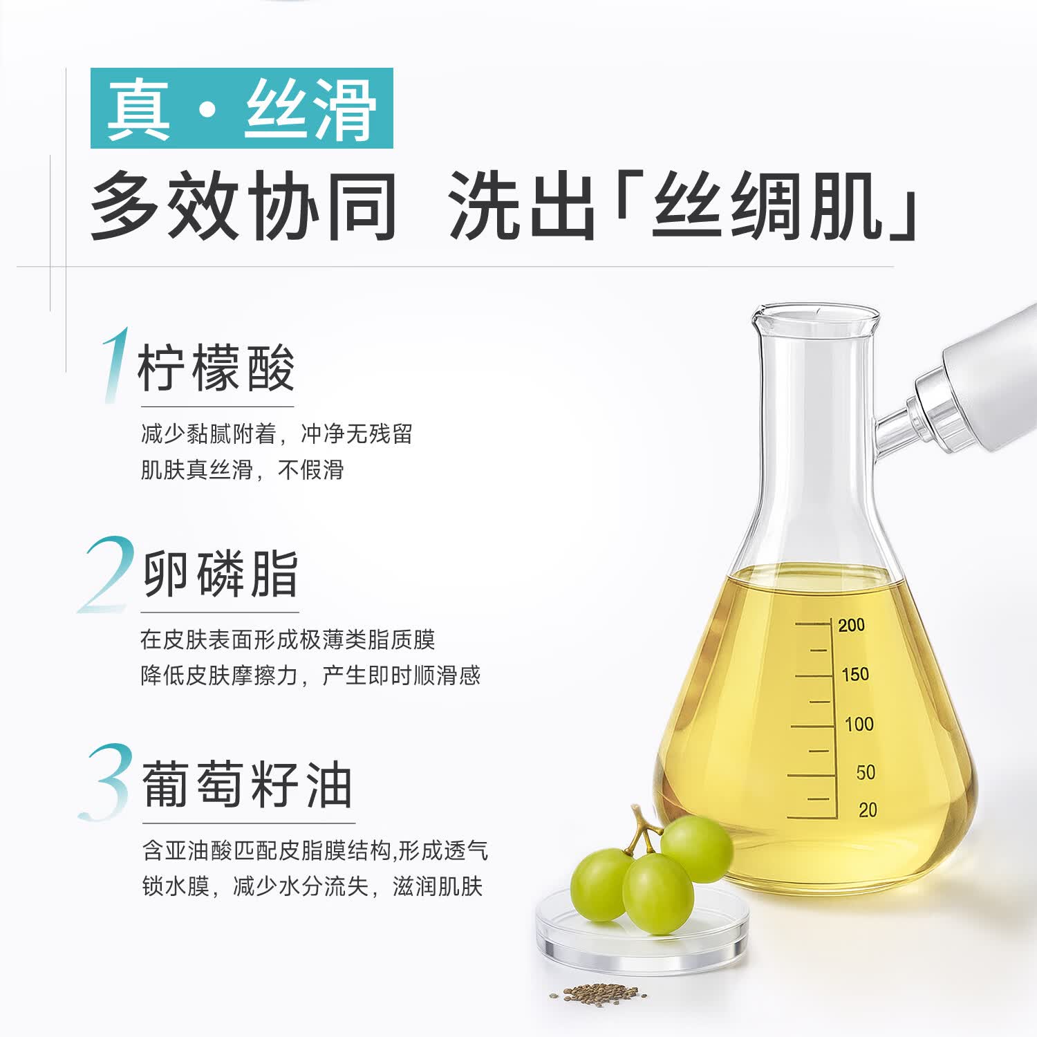 得妈贝DermaB丝滑保湿沐浴露不假滑滋润敏感肌适用韩国 沐浴露400ml+身体乳400ml