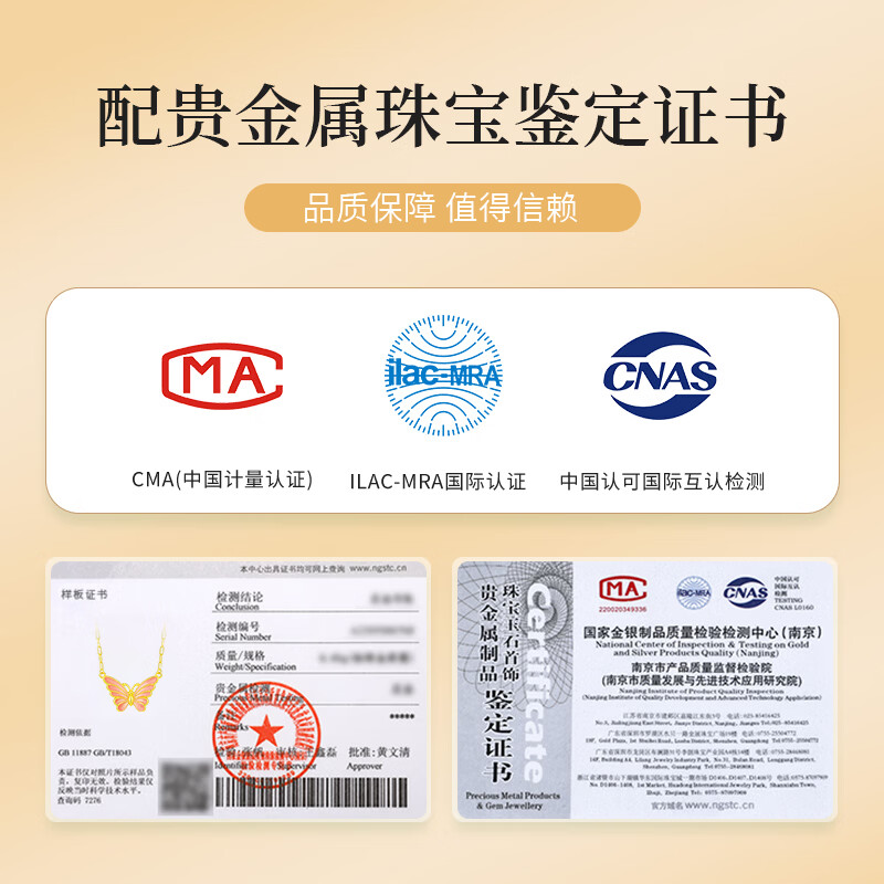 戴银坊蝴蝶项链女款女士首饰新款吊坠214情人节新年生日礼物送女友老婆 【七夕限定】绮梦蝶舞项链*玫瑰礼盒+礼袋+贺卡