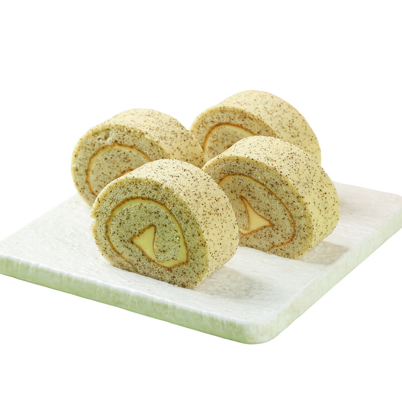 慕小仙蛋糕瑞士卷动物奶油 生日小蛋糕甜品甜点 早餐即食新年蛋糕 冷冻 【300g】伯爵红茶*1盒 情人节送礼