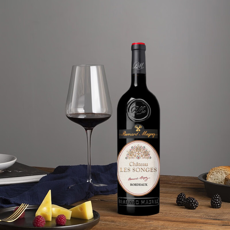 谜之海洋法国原瓶进口波尔多红酒贝玛格雷乐松石酒庄干红葡萄酒口粮酒年货 贝玛格雷乐松石酒庄干红