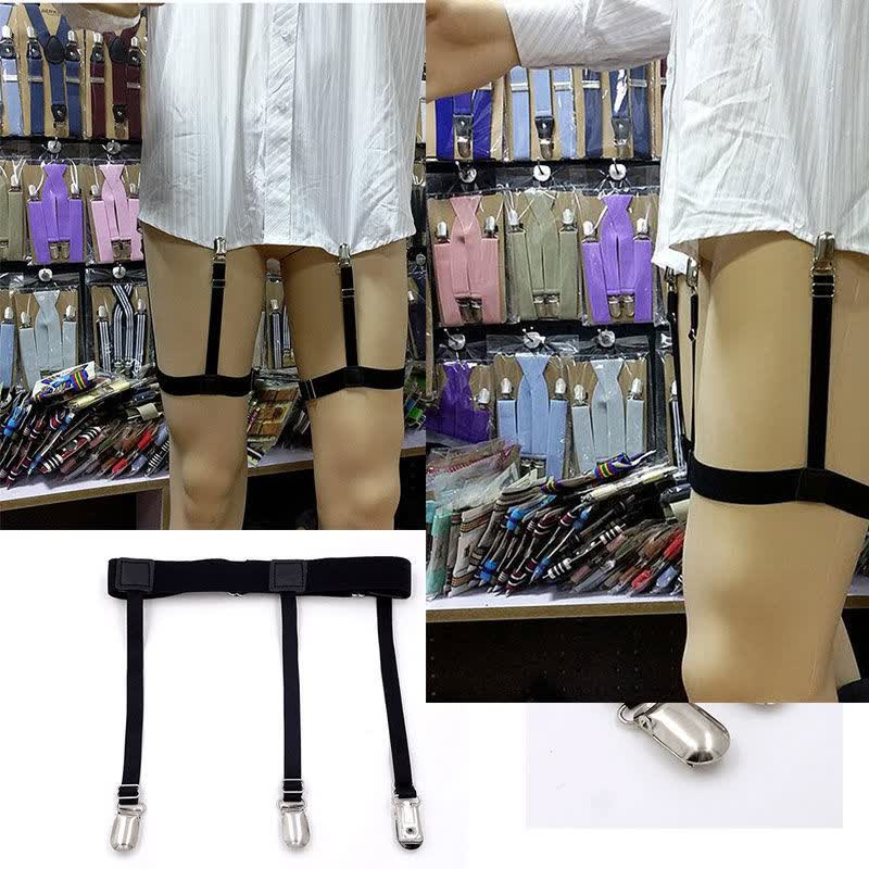 衬衫固定夹男女通用正装西服衬衣夹上衣防皱防滑衬衫夹子固定大腿环