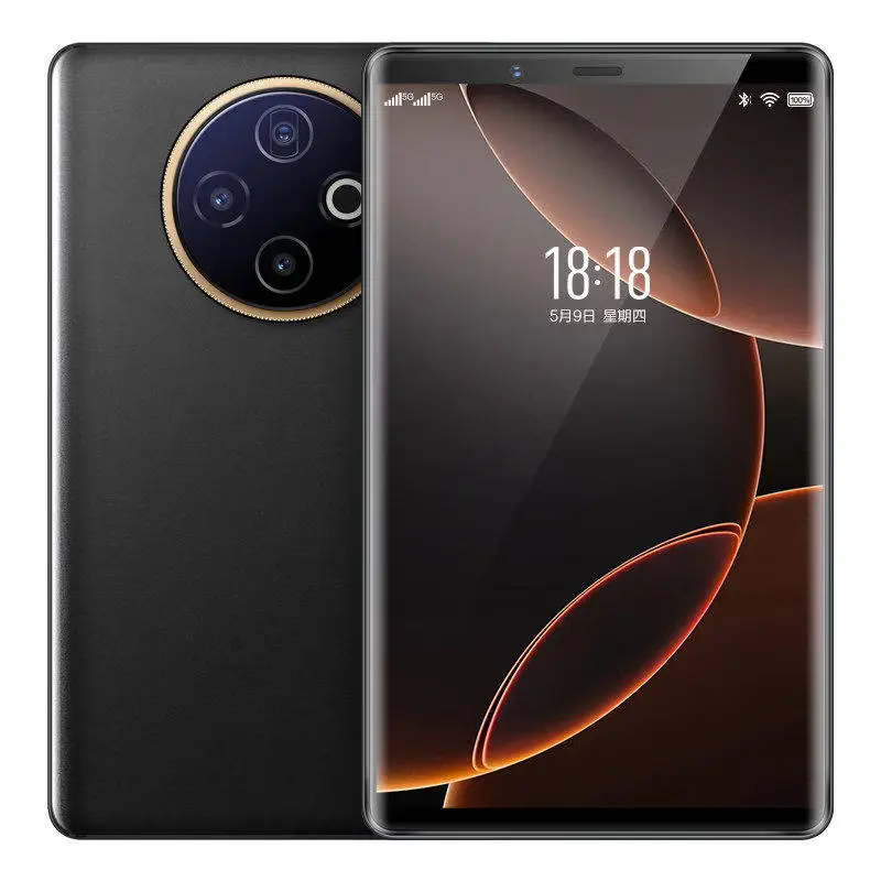 WUHADP新品手机256GB大内存8.9英寸大屏幕长续航P300全网通5G手机 黑色 12G运行+128内存 黑色 16GB+1TB