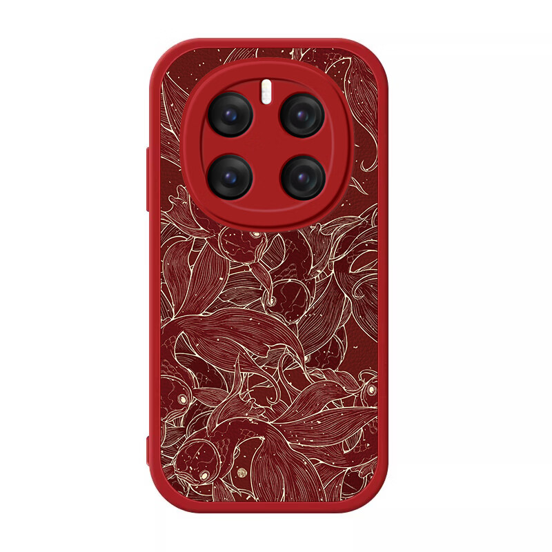 古风雷适用荣耀Magic7pro手机壳新年限定magic7至臻外壳个性中国风锦鲤皮纹全包镜头磨砂高端彩绘 荣耀Magic7至臻版【白色-好运围绕锦鲤】