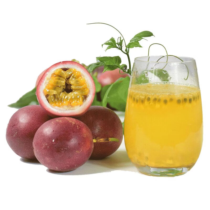 纯香果广百香果5斤鲜果当季孕妇水果皮果酱原浆柠檬汁整箱9 1斤 邮中果6070g试吃尝鲜，酸甜多汁