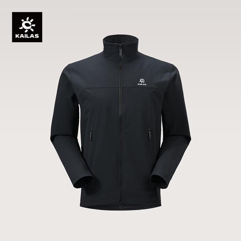 KAILAS凯乐石M8立领软壳衣户外登山耐磨弹力透气轻量防风夹克外套男款