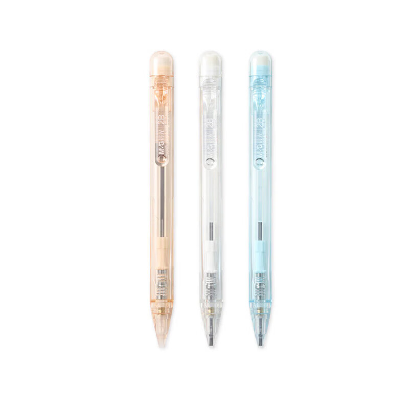 晨光（M&amp;G） 考试必备2B考试涂卡铅笔答题卡 考试必备系列涂卡自动铅笔 AMPJ660 1黑 2B 1个装