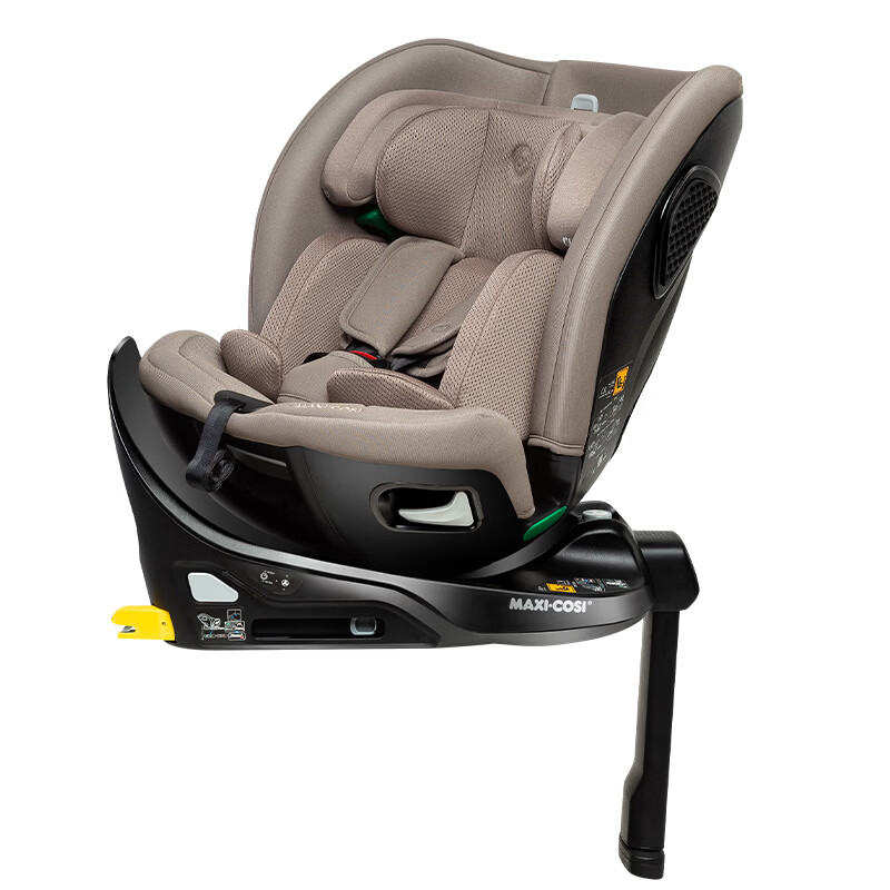 maxicosi迈可适安全座椅0-7岁儿童座椅宝宝 智慧通风新生婴儿车载可坐可躺 【全新升级0-7岁】iSpace Pro+【石墨灰/智慧通风】