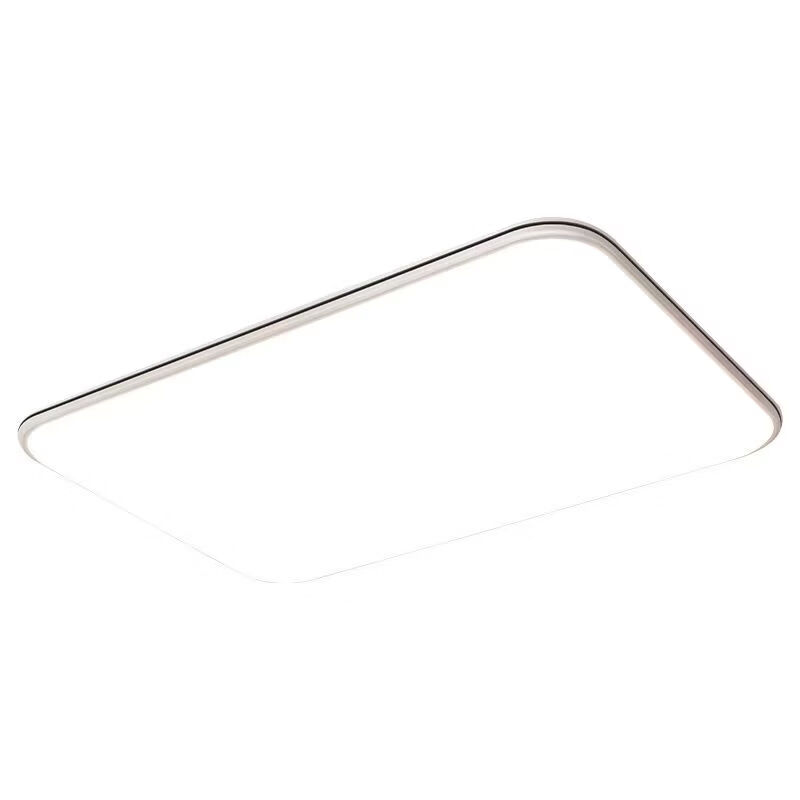 佳智美客厅主灯照明led吸顶灯2025新款现代简约超薄客厅卧室阳台灯现代 长110*70厘米120瓦 遥控调光