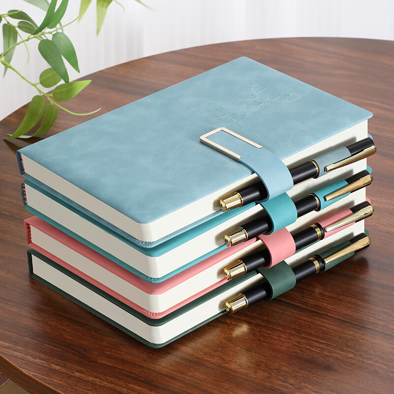 嘉然恒笔记本本子文具加厚商务本子记事本皮面工作日记会议记录本办公文具 定制专拍厂家发货