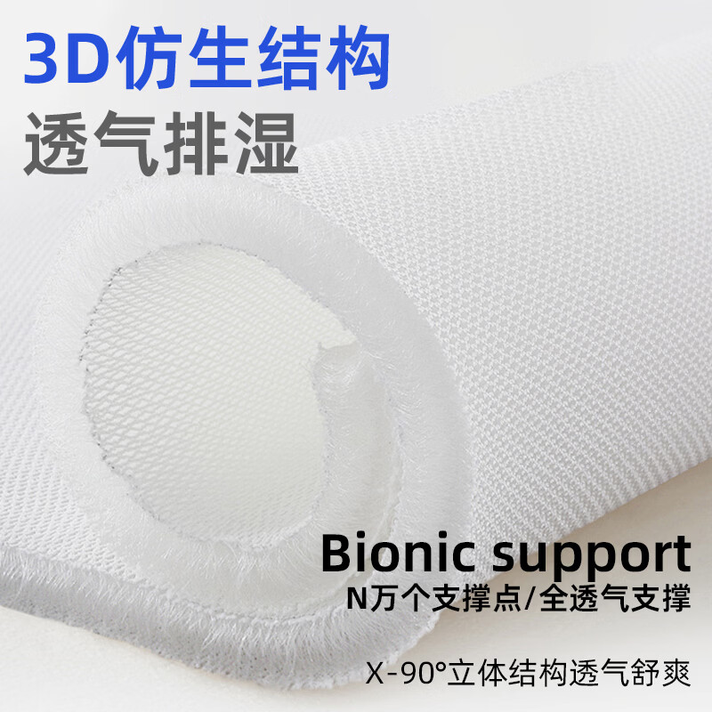 百格慕 BIGEMO独立袋装静音弹簧床垫席梦思家用卧室大床垫子榻榻米高箱床垫定制 恒温透气款【26厘米】 150*190CM