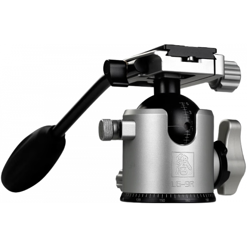 富圖寶（Fotopro）LG9R磐圖球型阻尼云臺(tái)搖臂攝影攝像360°全景拍照低重心三腳架 LG-9R云臺(tái)
