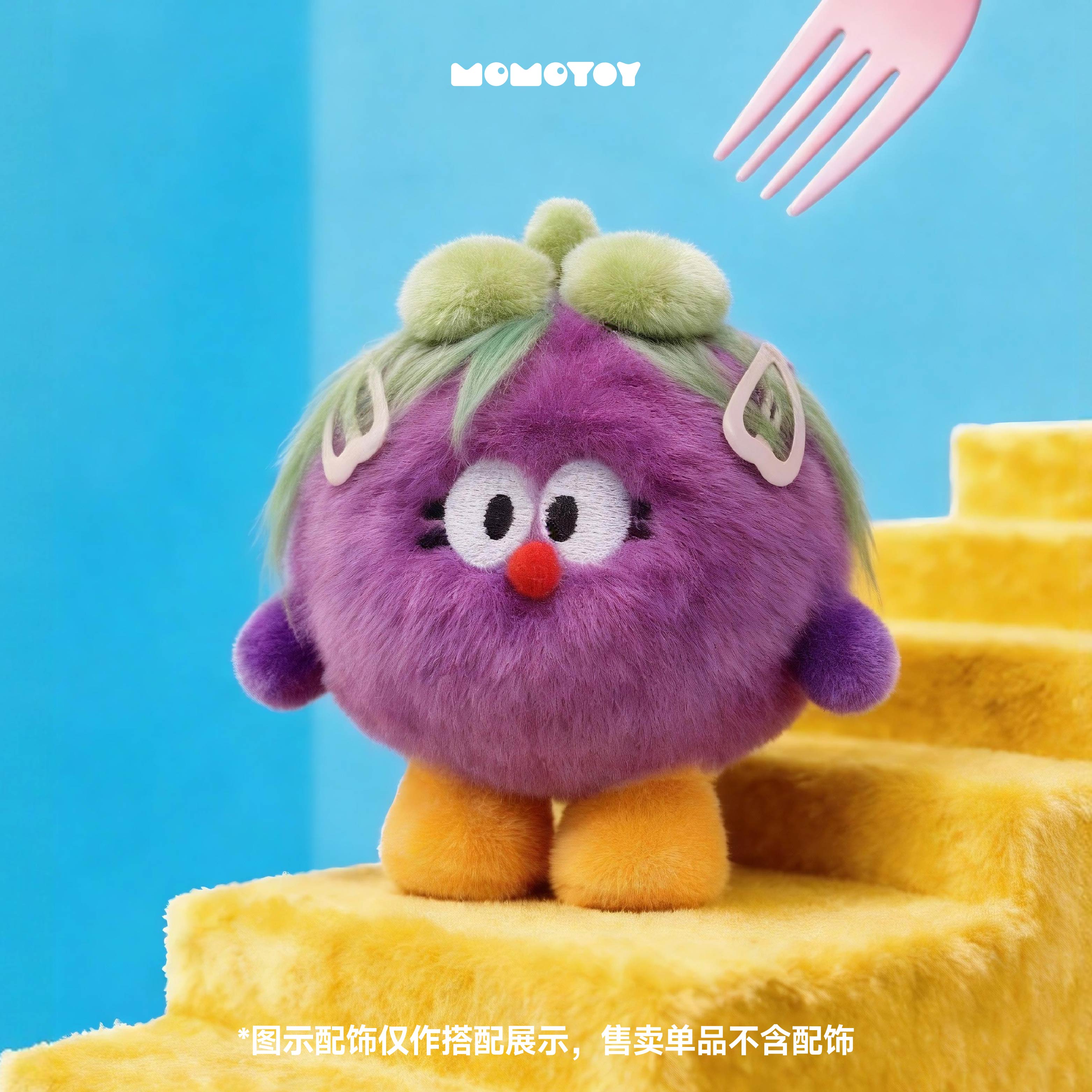 MOMOTOY果核宇宙系列潮玩盲盒挂件 抽象玩具玩偶 可爱摆件 搞怪生日礼物 随机1个 拍4发单盒 不支持7天无理由退换