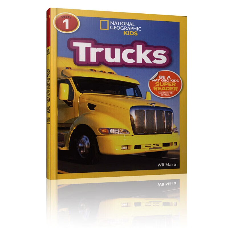 现货 国家地理分级阅读初阶:卡车 英文原版 national geographic