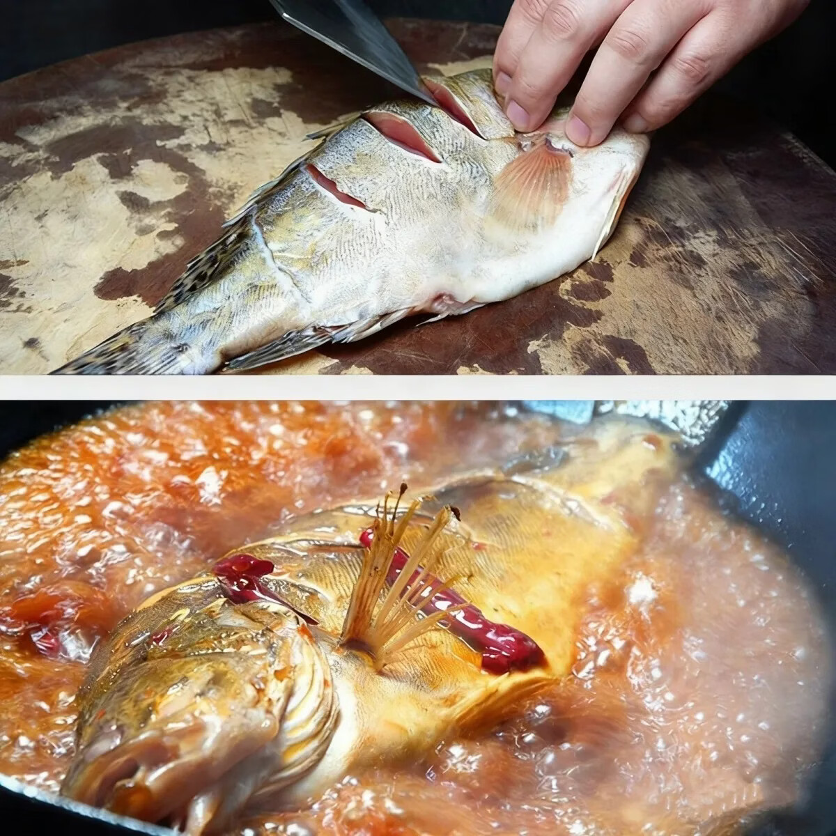 正宗安徽黄山臭鳜鱼新鲜净膛腌制桂鱼特产厂家直销送人饭店批发 1.0-1.1量3条 标鱼