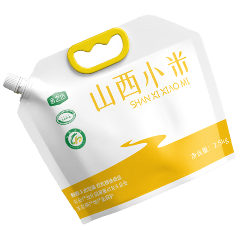 晋之坊山西黄小米5斤山西特产小米新鲜小米米油丰厚早餐粥小米粥