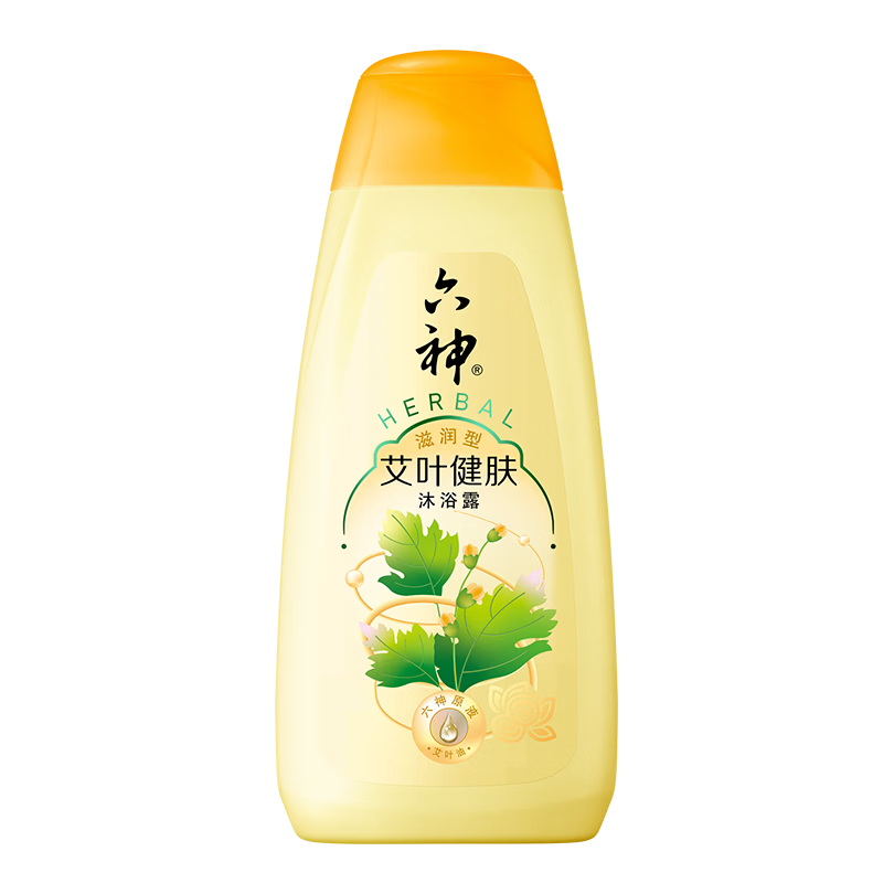 六神艾叶滋润沐浴露450g 持久留香男士专用沐浴液乳女士保湿