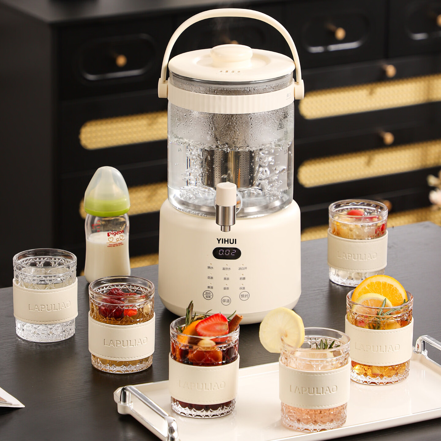 英格丽乔迁新居礼物送朋友闺蜜水具套装新年礼物实用高档三八妇女节礼品 乔迁水杯套装PRO Max【礼盒装】