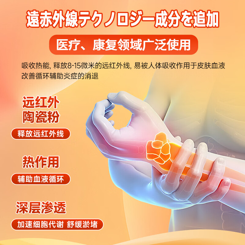 久岐制药医用远红外治疗贴滑膜炎贴 10贴*4盒