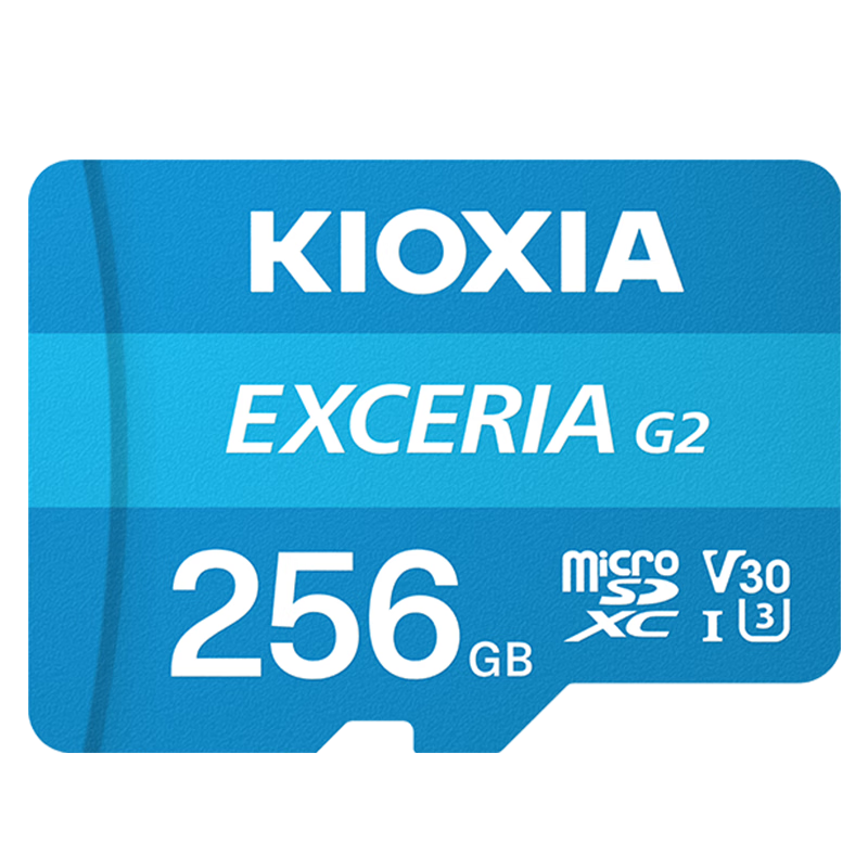 KIOXIA 铠侠 256G KIOXIA 铠侠 极至瞬速G2 MicroSD存储卡 TF卡