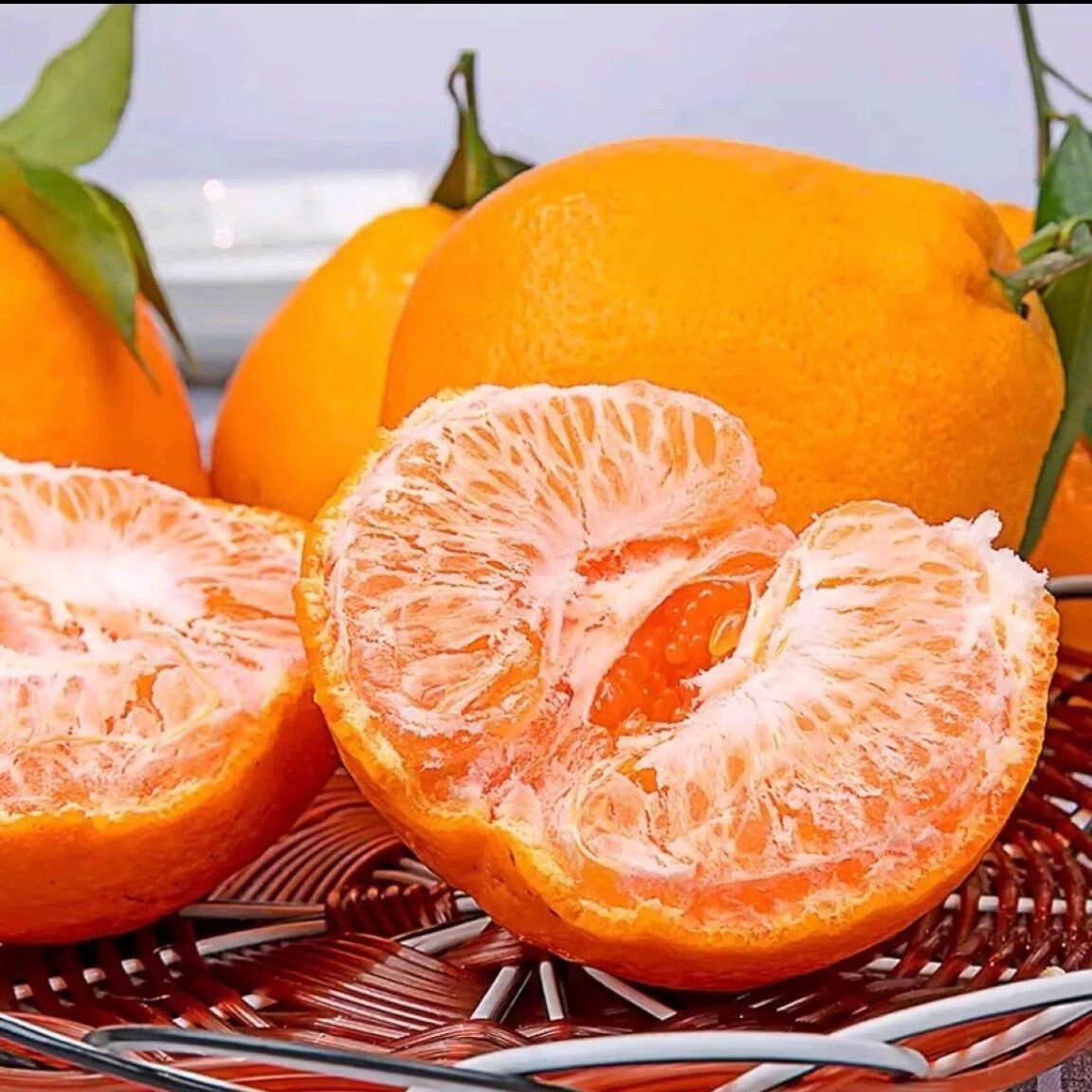 正宗四川春见耙耙柑4.5/8斤精品特大果一整箱时令新鲜水果 净重8斤中果90+mm（10-15个）