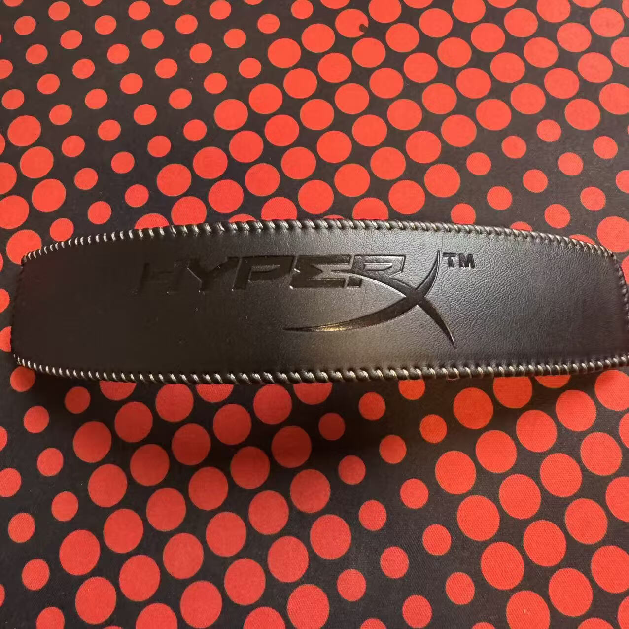 适用于Hyperx飓风2黑红头戴式耳机耳套原配拆机件游戏耳麦咪杆头梁海绵麦克风替换原装配件 飓风2头梁海绵青铜色