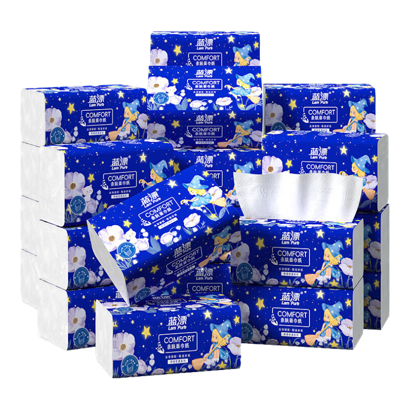 ��Ưֽ����ֽ���ֽ 4��ѹ�� �����100��5��Ӻ� ԭ��ľ�� ��175*175mm�� 5�� 500��*5�� 9.49Ԫ