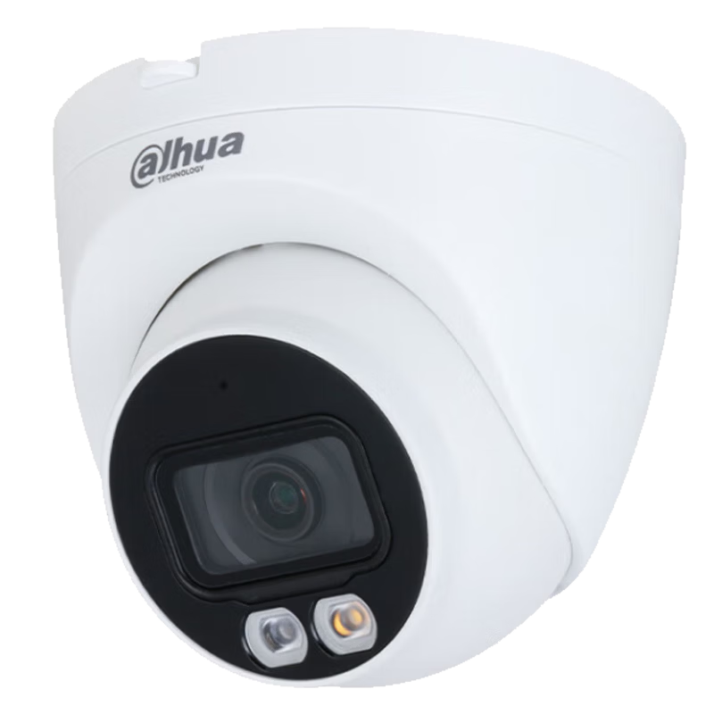 dahua大華400萬(wàn)紅外海螺網(wǎng)絡(luò)攝像機(jī) POE供電 可錄音半球監(jiān)控?cái)z像頭 DH-PT147-I 焦距：2.8mm