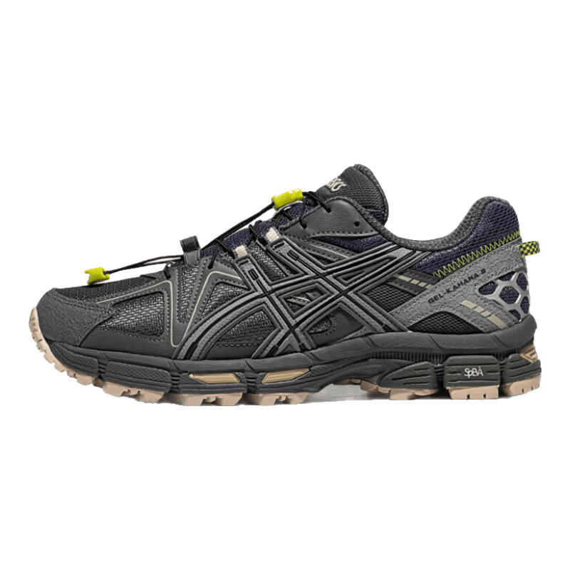 亞瑟士ASICS男鞋女鞋越野舒適戶外運動鞋耐磨透氣慢跑鞋 GEL-KAHANA 8 藍(lán)灰色020 41.5