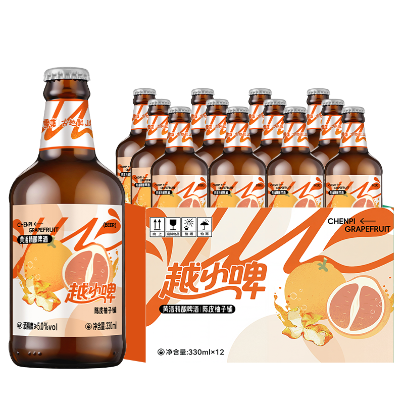 ѩ��ơ�� ԽСơ ��Ƥ�����̻ƾƾ���ơ�� 330ml*12ƿ 110Ԫ