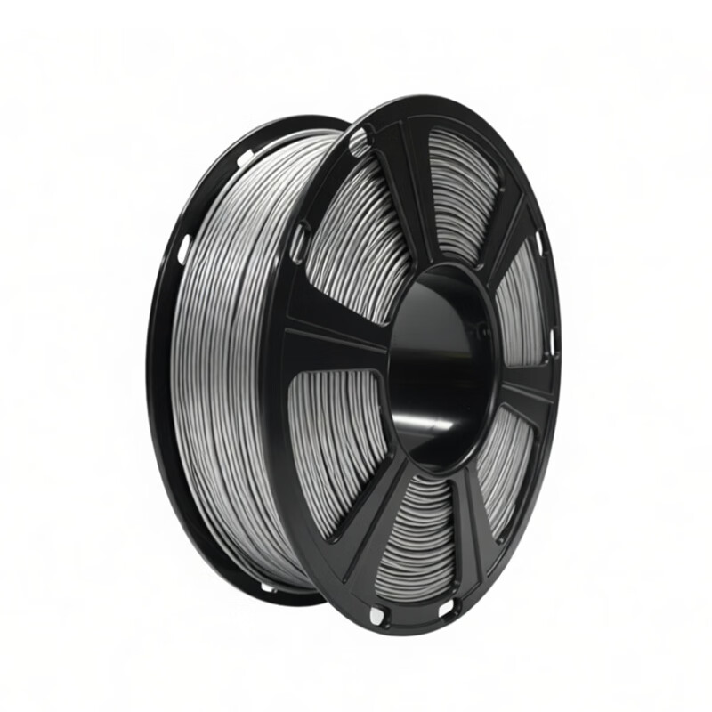 捷泰技术 3D打印机耗材 PETG 1.75mm打印耗材3d打印材料 【1KG】PETG金属银 【买5送1】