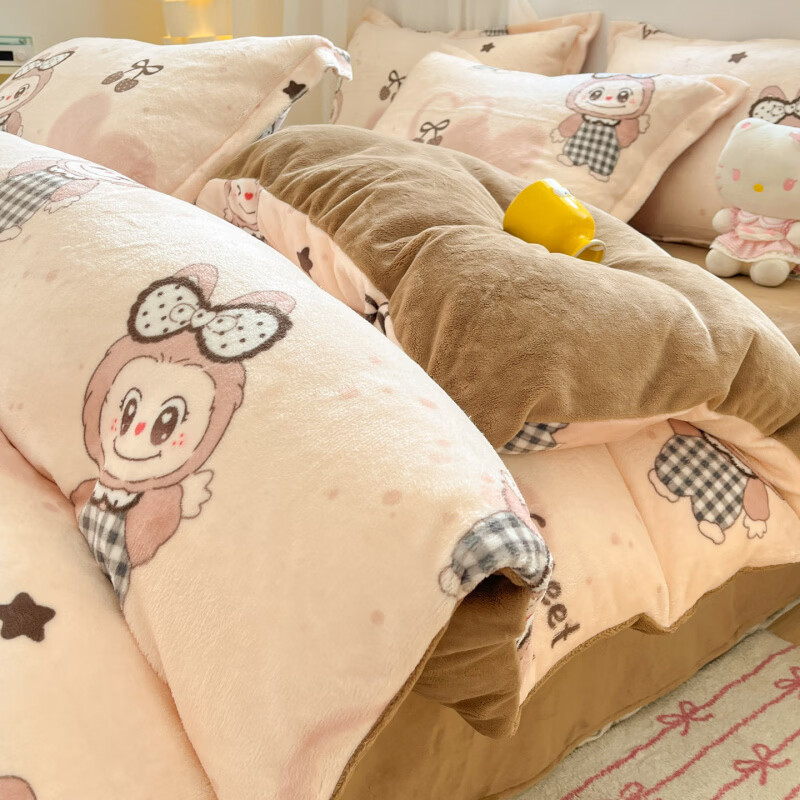 ��ɭ����ţ�����ļ���2025�¿ͨӡ����Ƹ߿��ؼ��޼Ӻ񴲵����ҿ� ţ����-�ɰ����� ������ 150x200cm������ 78Ԫ