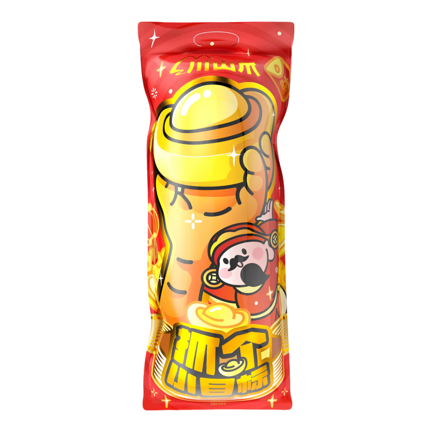 蜡笔小新抓个小目标鸡爪大礼包1.12kg 年货节送礼春节虎皮鸡爪零食