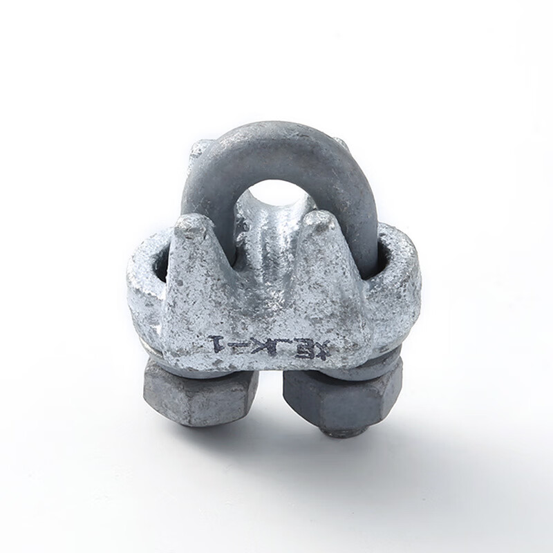 辉周钢线卡子jk钢线夹子拉线金具钢线卡子钢缆卡线器钢线卡子 jk-0