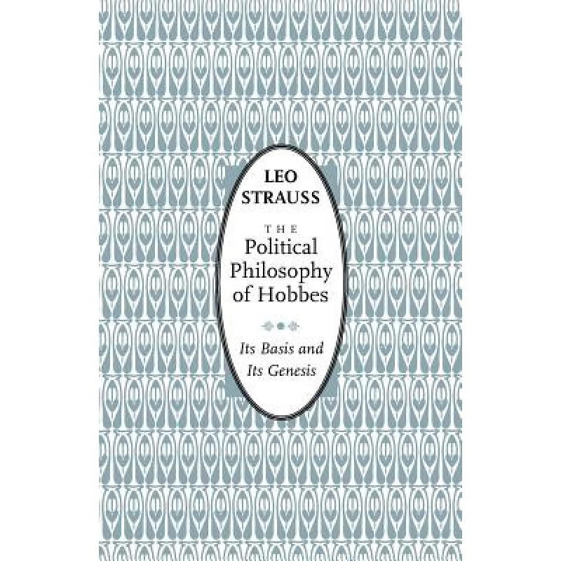 预订 The Political Philosophy of Hobbes: Its Basi...