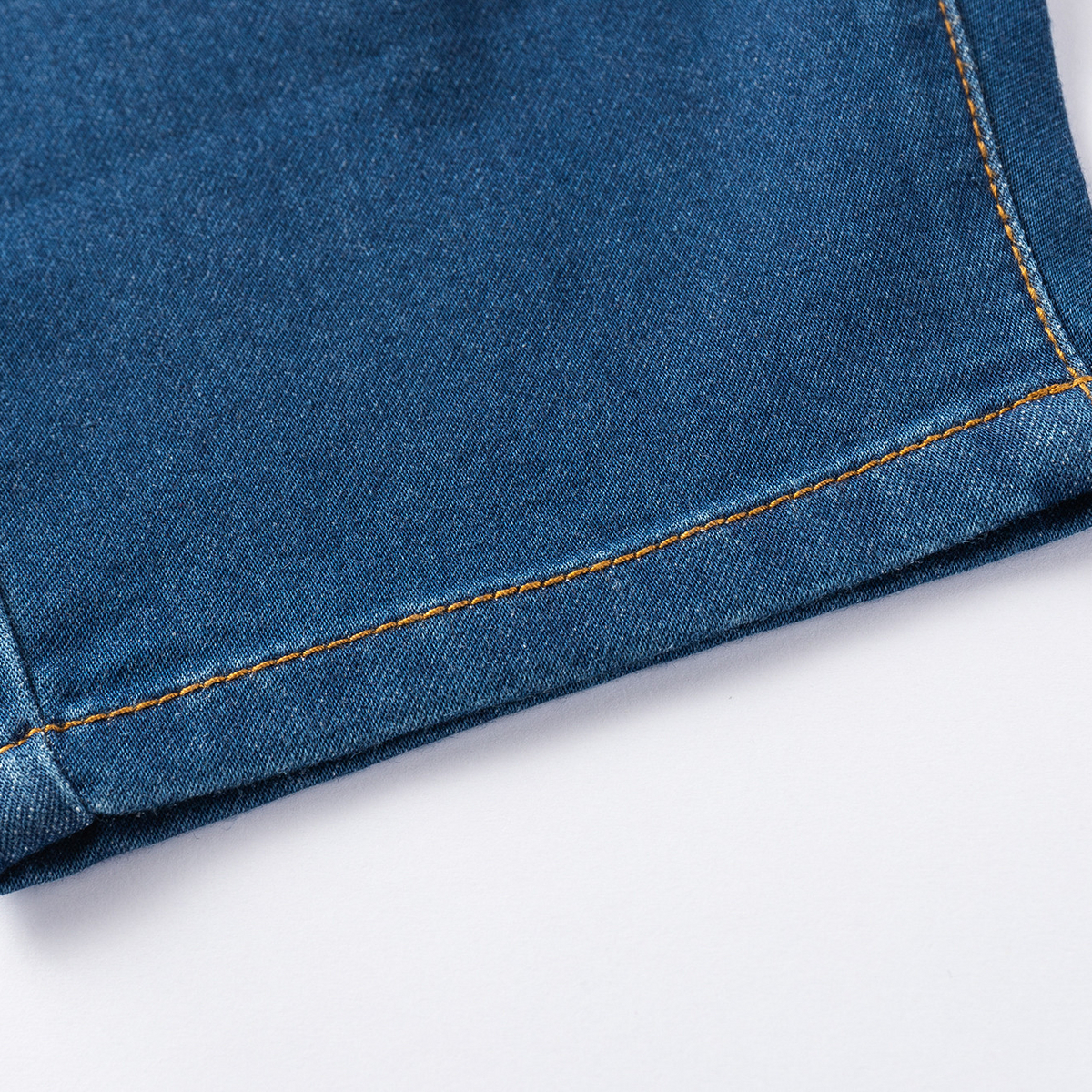 马骑顿针织短裤 深牛仔蓝 120