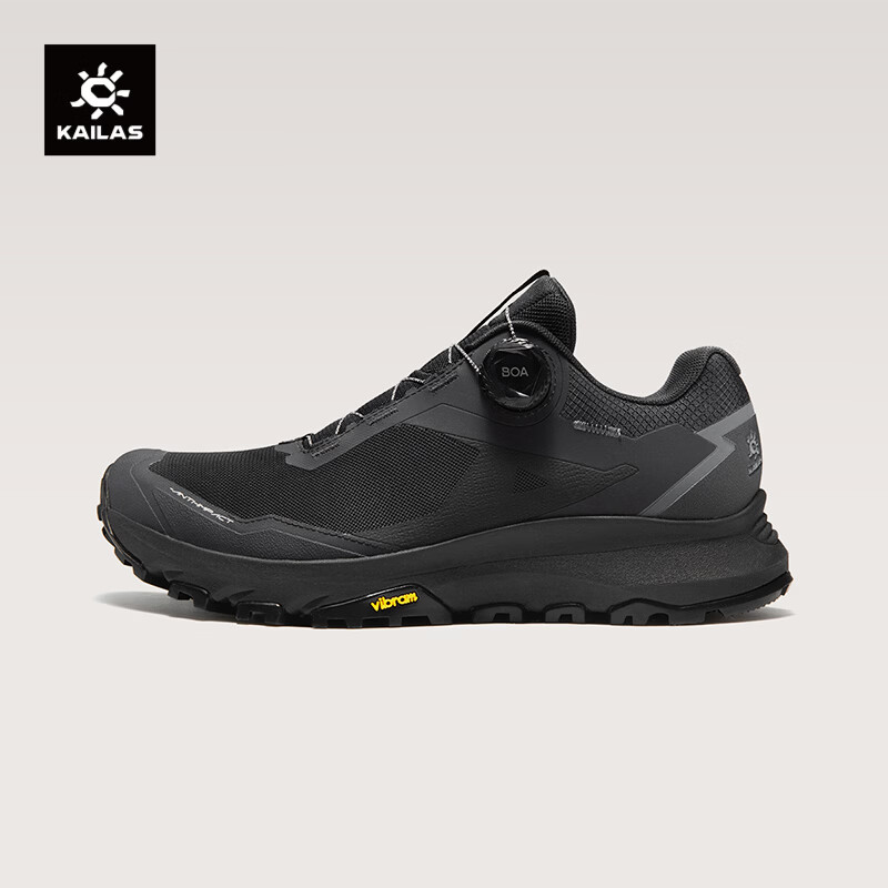 KAILAS凯乐石括苍BOA低帮跑山徒步鞋户外运动轻量防滑耐磨登山鞋男款