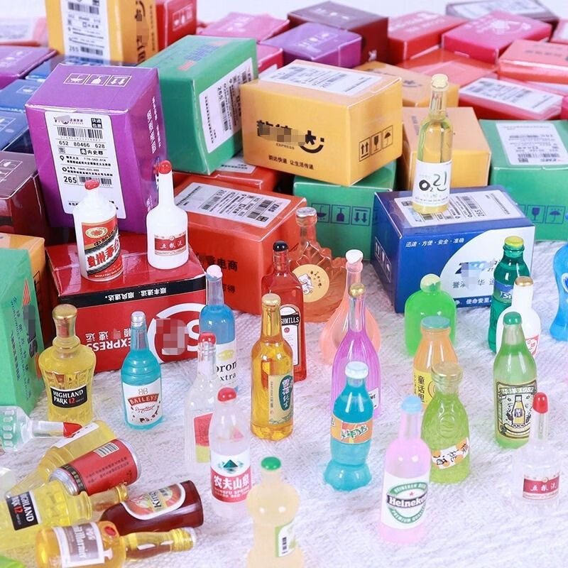 卡佰索瑚玑微缩食玩盲盒10箱20儿童过家家玩具 10箱(20个食玩小)