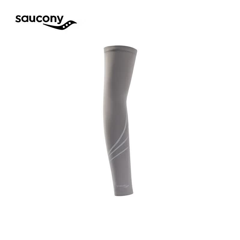 SAUCONY索康尼25夏男女同款运动休闲舒适透气速干冰袖 青云灰 均码