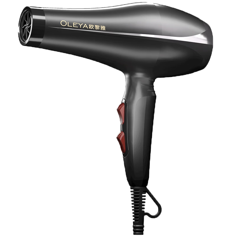 欧黎雅吹风机负离子恒温护发学生宿舍理发店大风力强力电吹风筒高速干降噪护发电吹风年货礼物 蓝光护发/家用大风力（赠一个风嘴）
