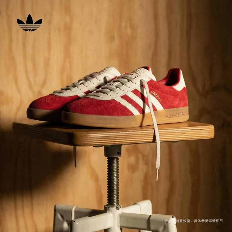 ���ϴ�˹ adidas�ϲ��˶���Ҷ����ŮGAZELLE INDOOR�˶�����Ь IH9652 35.5 292Ԫ