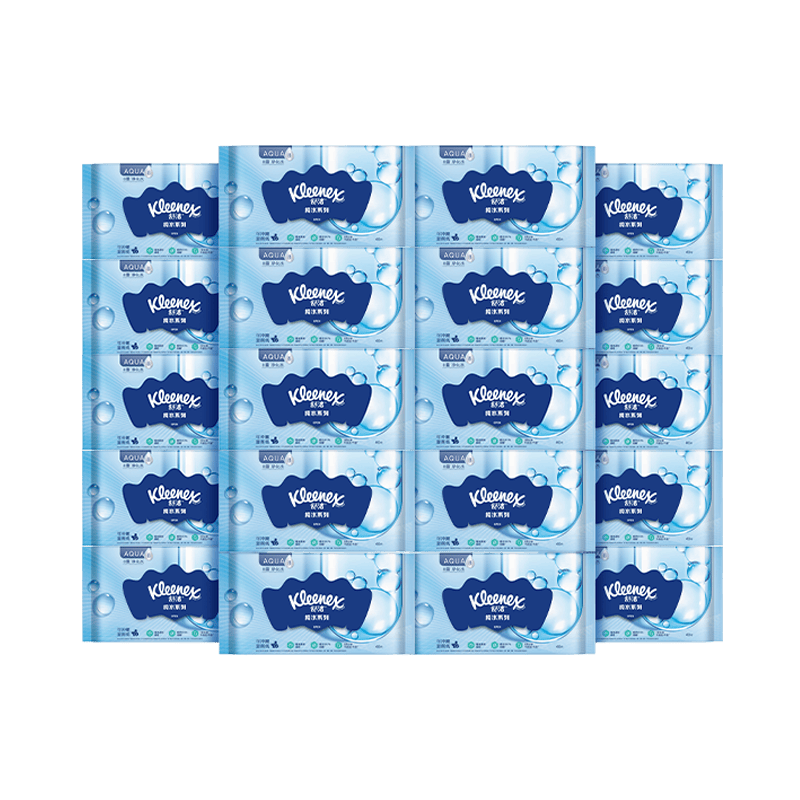 舒洁（Kleenex）湿厕纸40抽*40包家庭装囤货湿纸巾厕纸洁厕湿巾湿厕纸小包