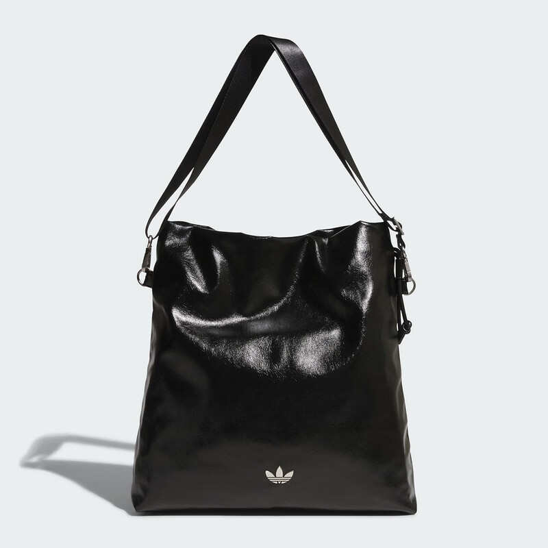 阿迪达斯（adidas）三叶草 男包女包2026夏新款情侣斜挎包轻便时尚百搭黑色单肩包 KS5157 均 码 NS