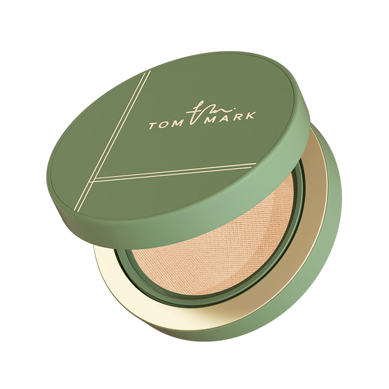 TOM MARK抹茶遮瑕气垫bb霜持久控油保湿不脱妆 自然白12g