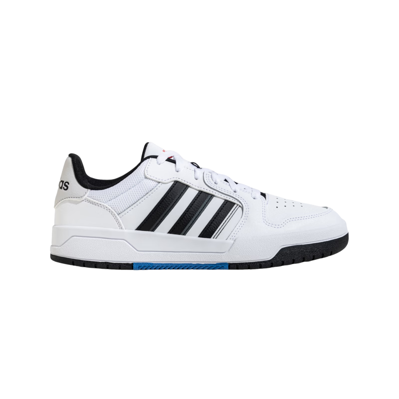 adidas ENTRAP美式校园风运动少年感复古篮球风板鞋男女阿迪达斯   白色/黑色   39