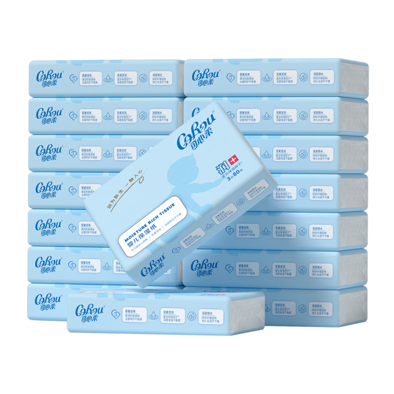 ������ COROU ��ֽ 3��80��*16�� S�� ��ʪ����� ����Ӥ��ֽ�� 41.9Ԫ