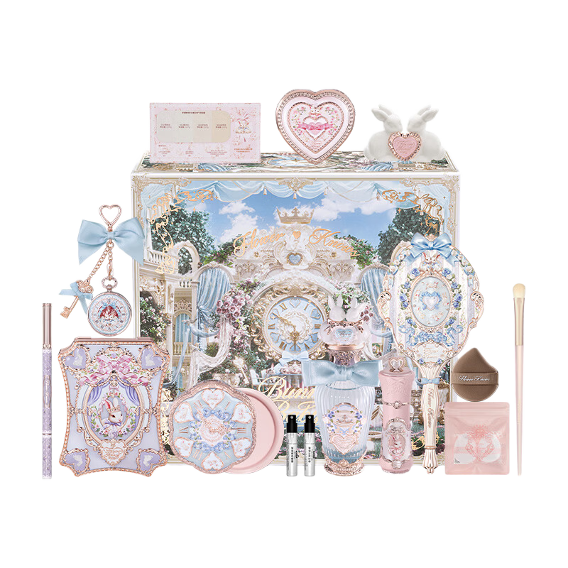 花知晓 彩妆套装礼盒送女友闺蜜老婆情人节生日礼物 蔷薇情笺双十一