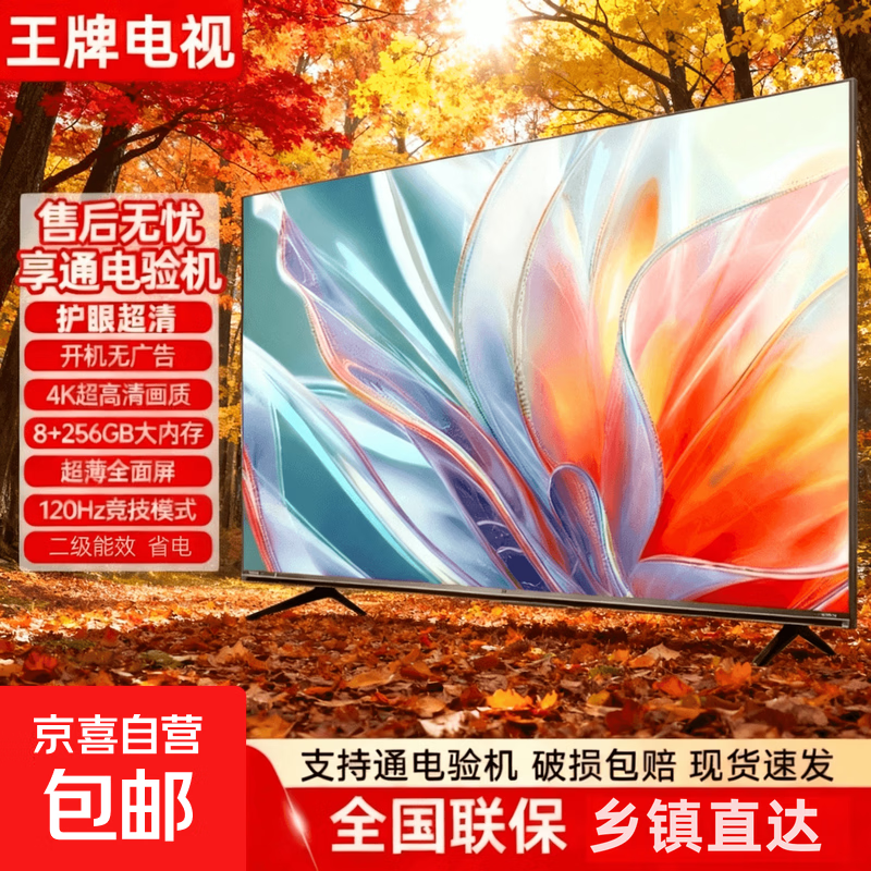 电视【家电补贴30%】60英寸全面屏超高清智慧屏智能语音家电TV一体机彩电液晶平板电视 26英寸 顶配4K超高清护眼电视版