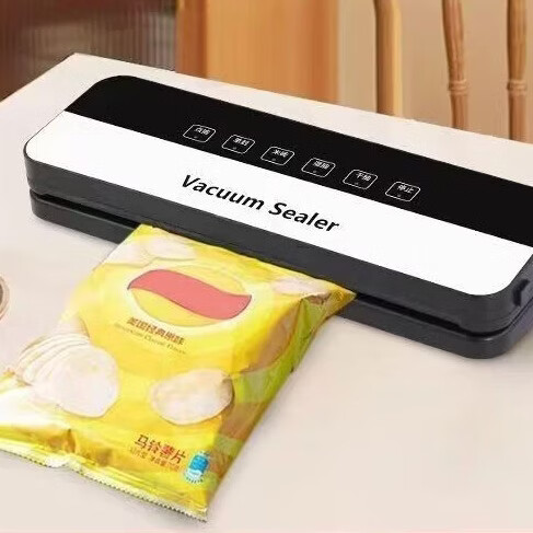 苏泊德国品质全自动抽真空包装封口机小型家用耐用塑封封口压缩机 A款+铜芯电机+【150个专用袋】 德国双泵双电机-5年质保