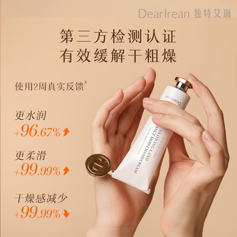 独特艾琳（Dear lrean）【明星推荐】香氛凝润护手霜礼盒保湿留香柔润手膜手霜生日送礼物 【限时特惠】布列塔尼+我的少年+欲望宇宙