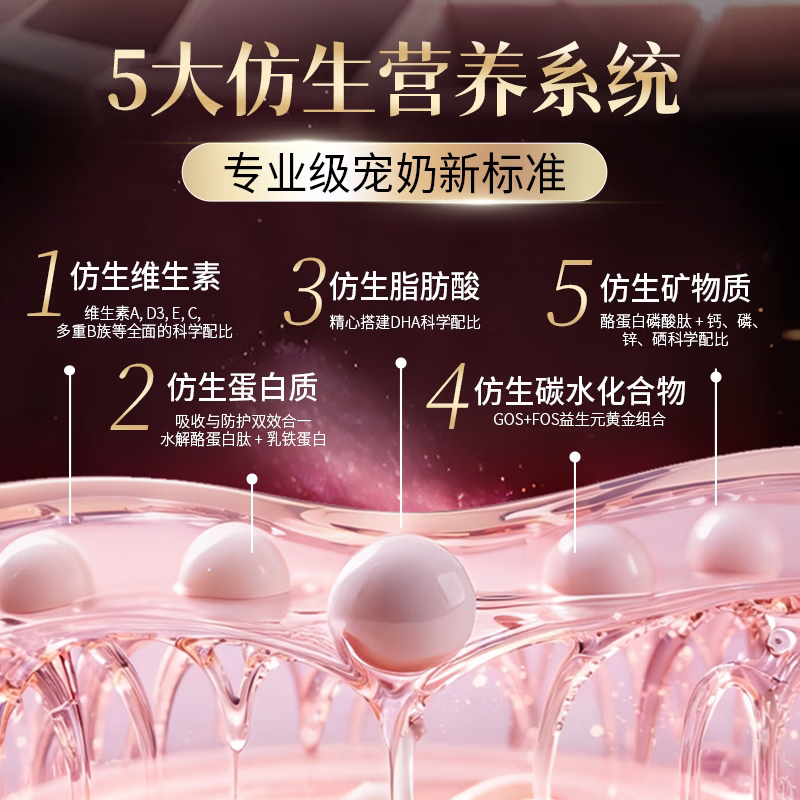 MECREDY明质宠物猫咪羊奶粉狗狗 幼猫犬0乳糖添加乳铁蛋白猫咪 新羊奶粉【200g】 同规格赠品不叠加